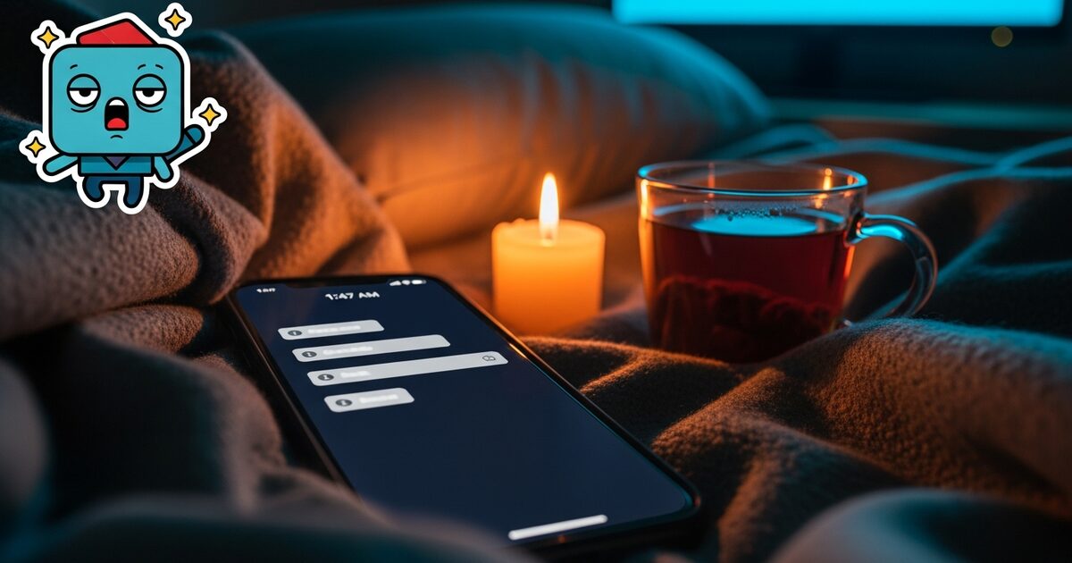 Bedtime Stacking: Daarom ben je altijd moe — Kappen met dat revenge-scrollen!